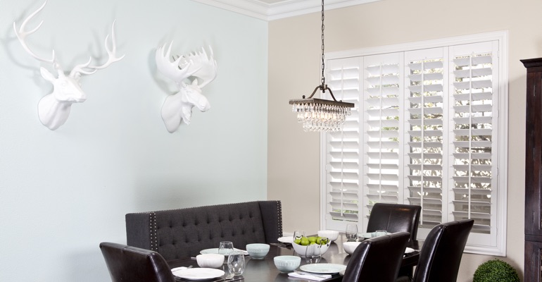 Boston dining room shutters